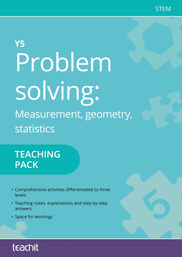 statistics through problem solving